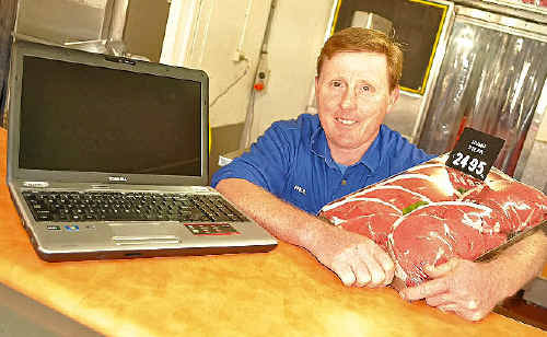 Carey Brother’s Butchers owner Paul Carey says he will offer online purchasing in the very near future. Carey Brother’s Butchers owner Paul Carey says he will offer online purchasing in the very near future.